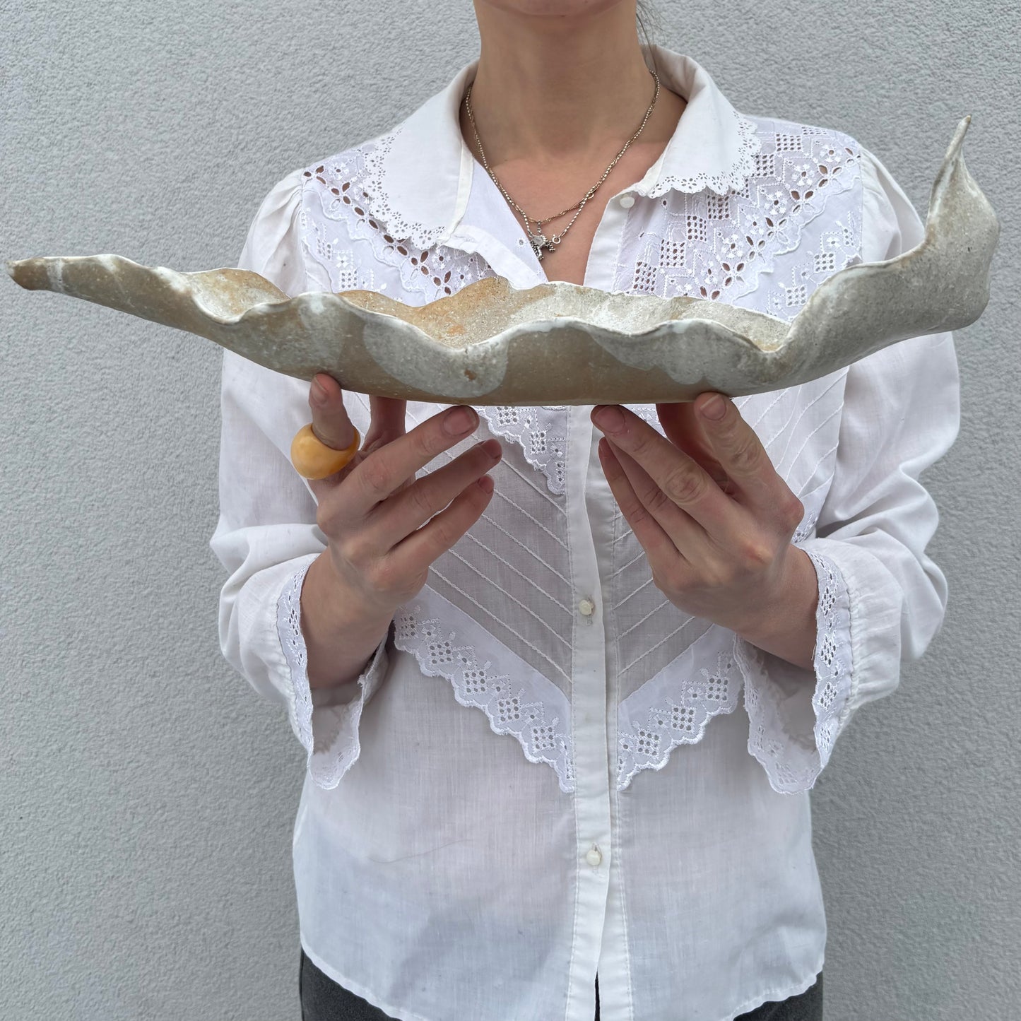 Ceramiczna Patera Ostryga XXL