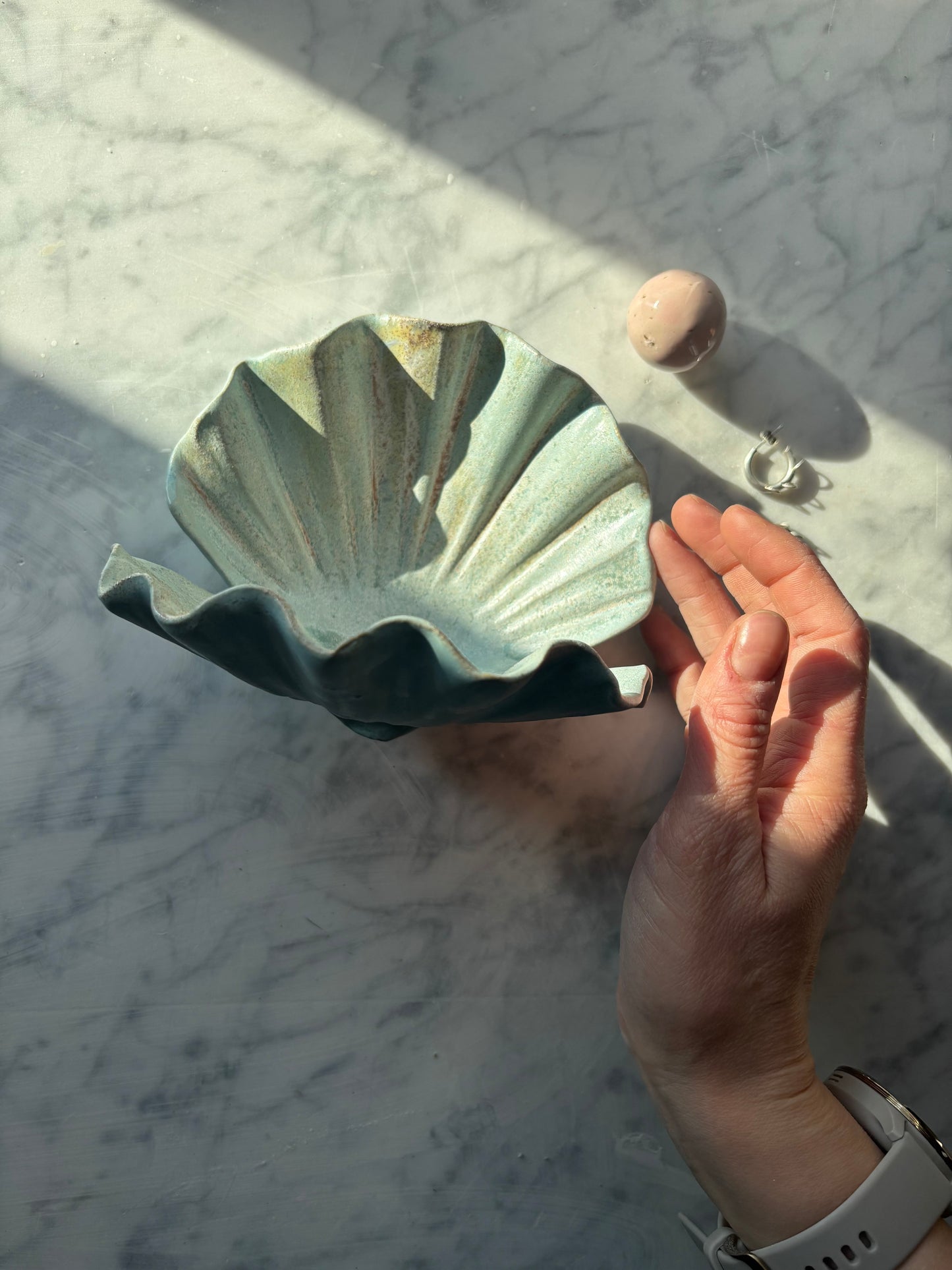 Muszla Skarbiec na Biżuterię Fairy Dust