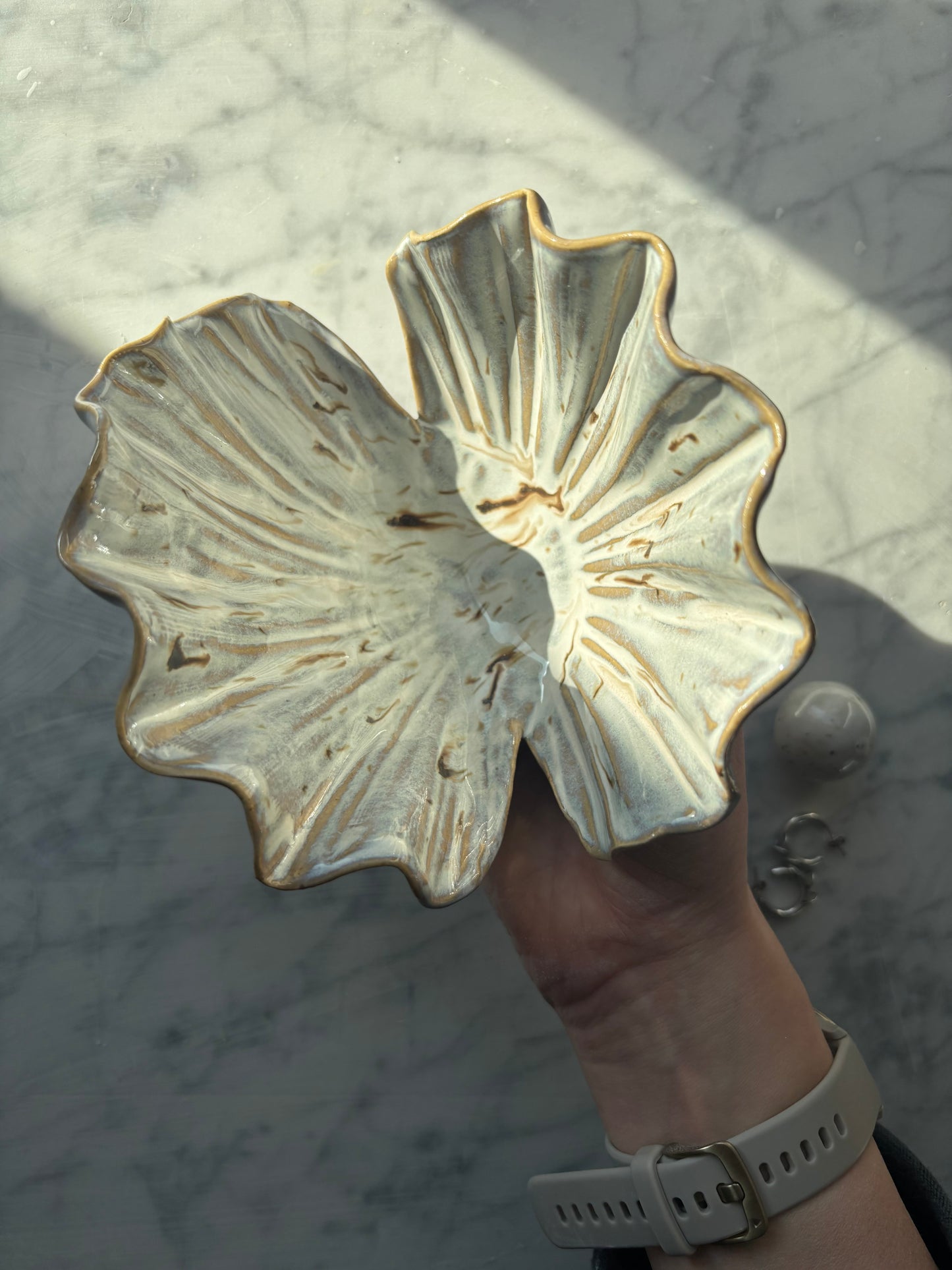 Muszla Skarbiec na Biżuterię Waterfalls