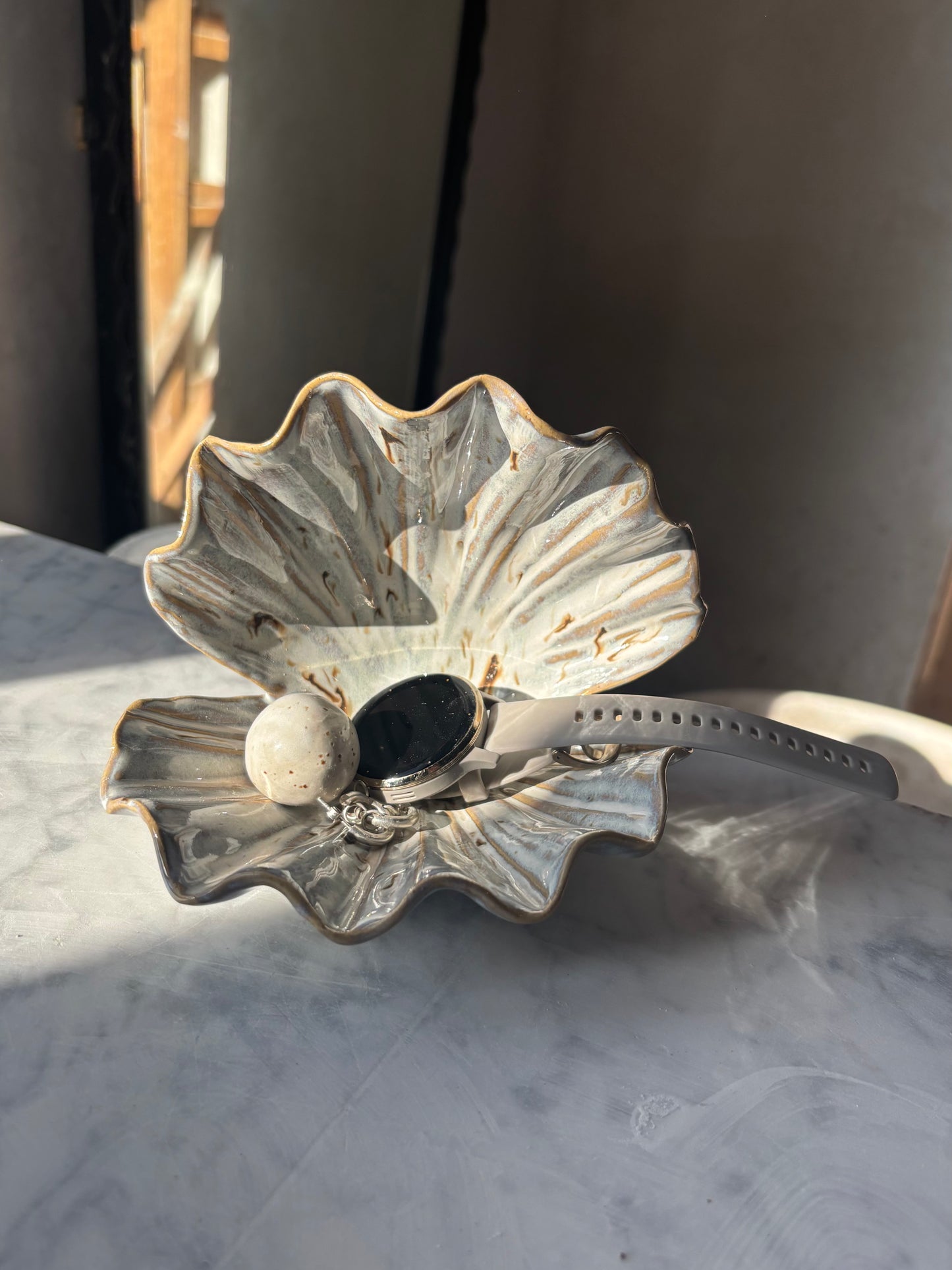 Muszla Skarbiec na Biżuterię Waterfalls