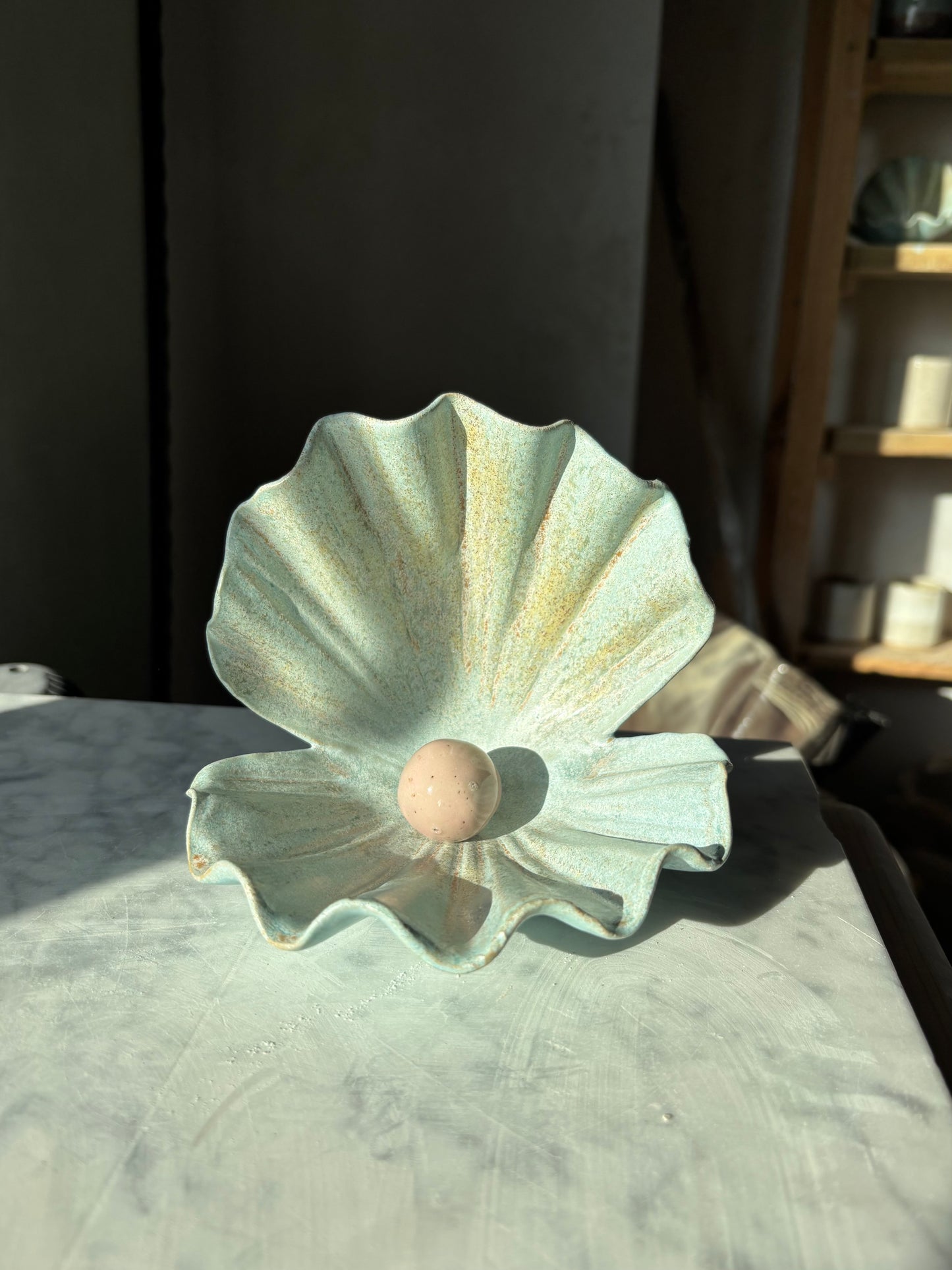 Muszla Skarbiec na Biżuterię Fairy Dust