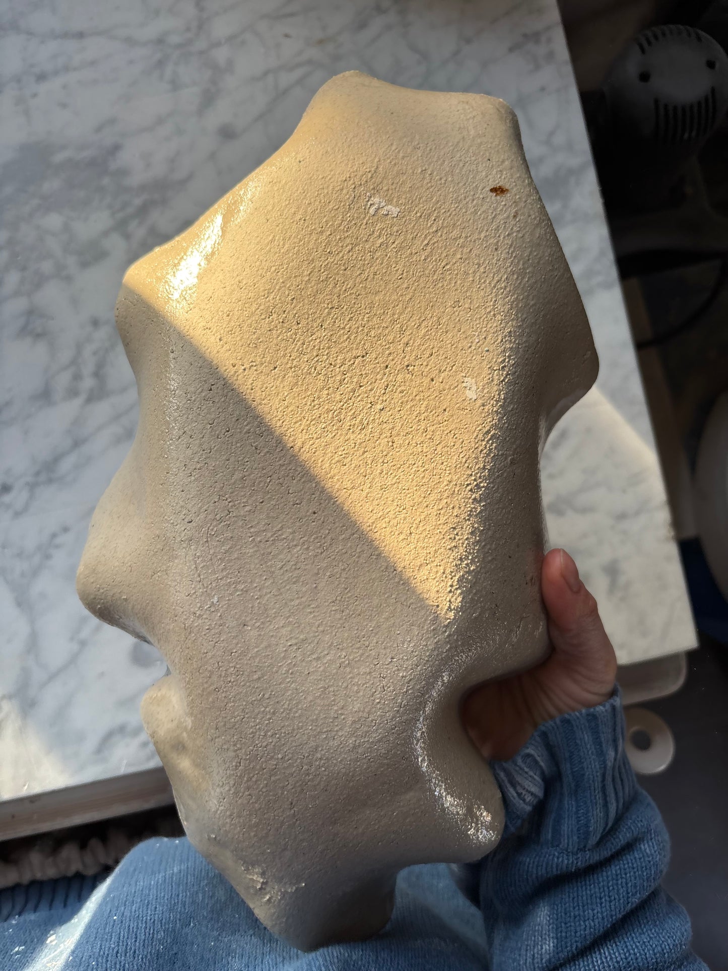 Ceramiczna Patera Ostryga XXL Paint on Ceramics Like on Canvas